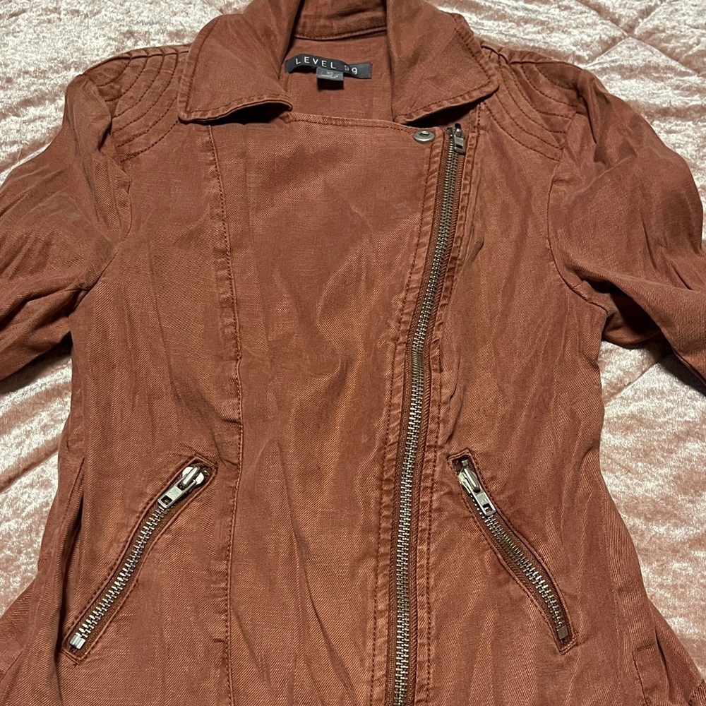 Level 99 Rust Jean Jacket - Picture 5 of 7